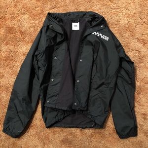 Vans windbreaker, lightly used